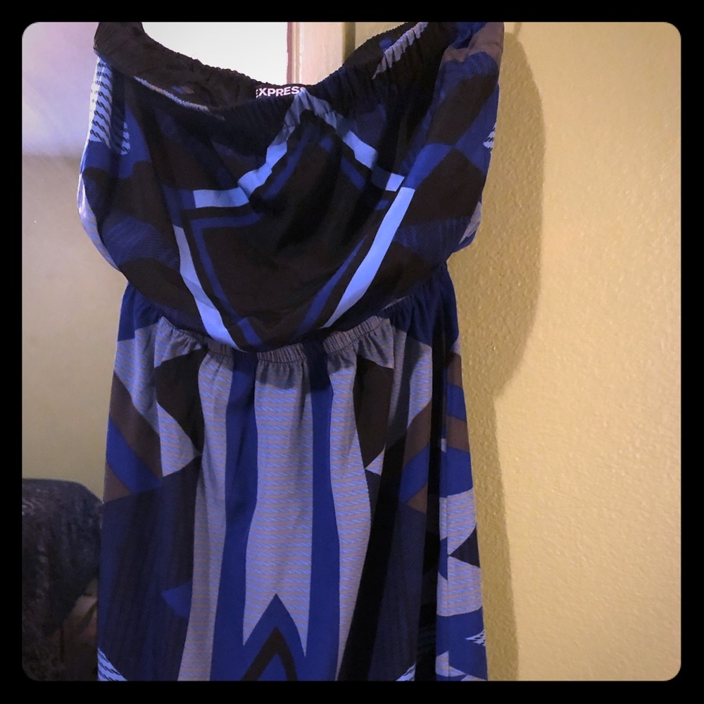 Strapless dress